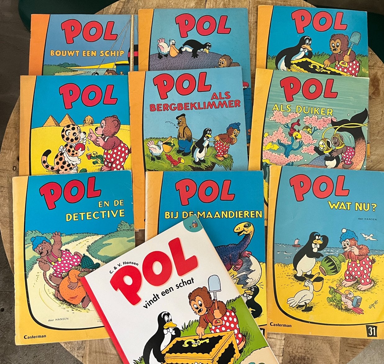 Pol stripboeken collectie - Diverse avonturen, Meerdere stripboeken, Ophalen of Verzenden, Gelezen