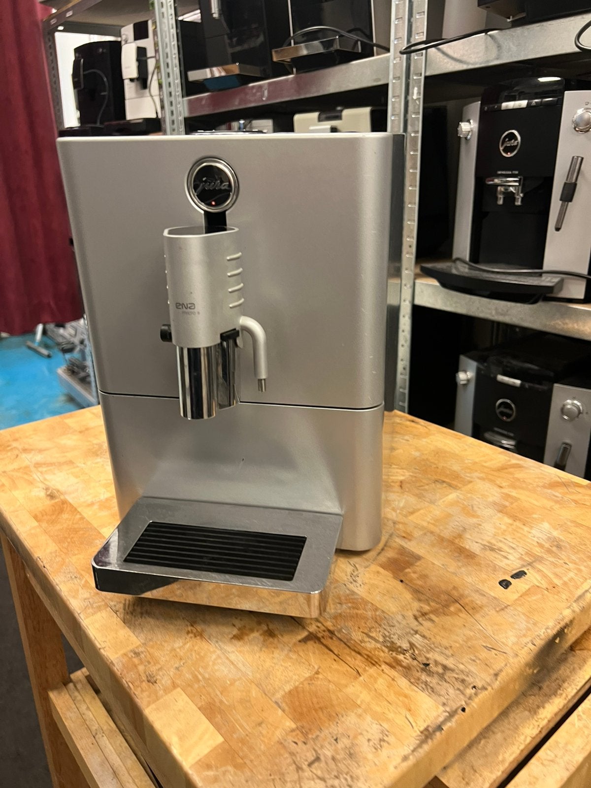 Jura ena micro 9, Witgoed en Apparatuur, Info@jura.com, Koffiemachine, Zo goed als nieuw, JURA Elektroapparate AG