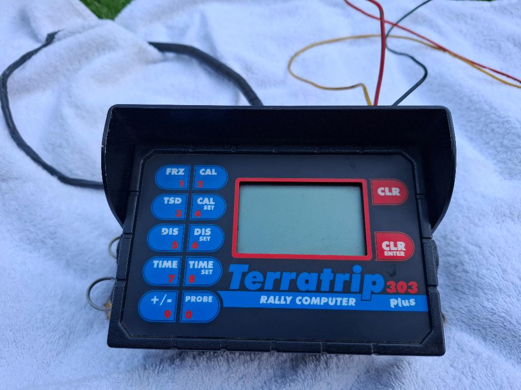 Terratrip rallycomputer 303 Plus, Verzenden, Gebruikt