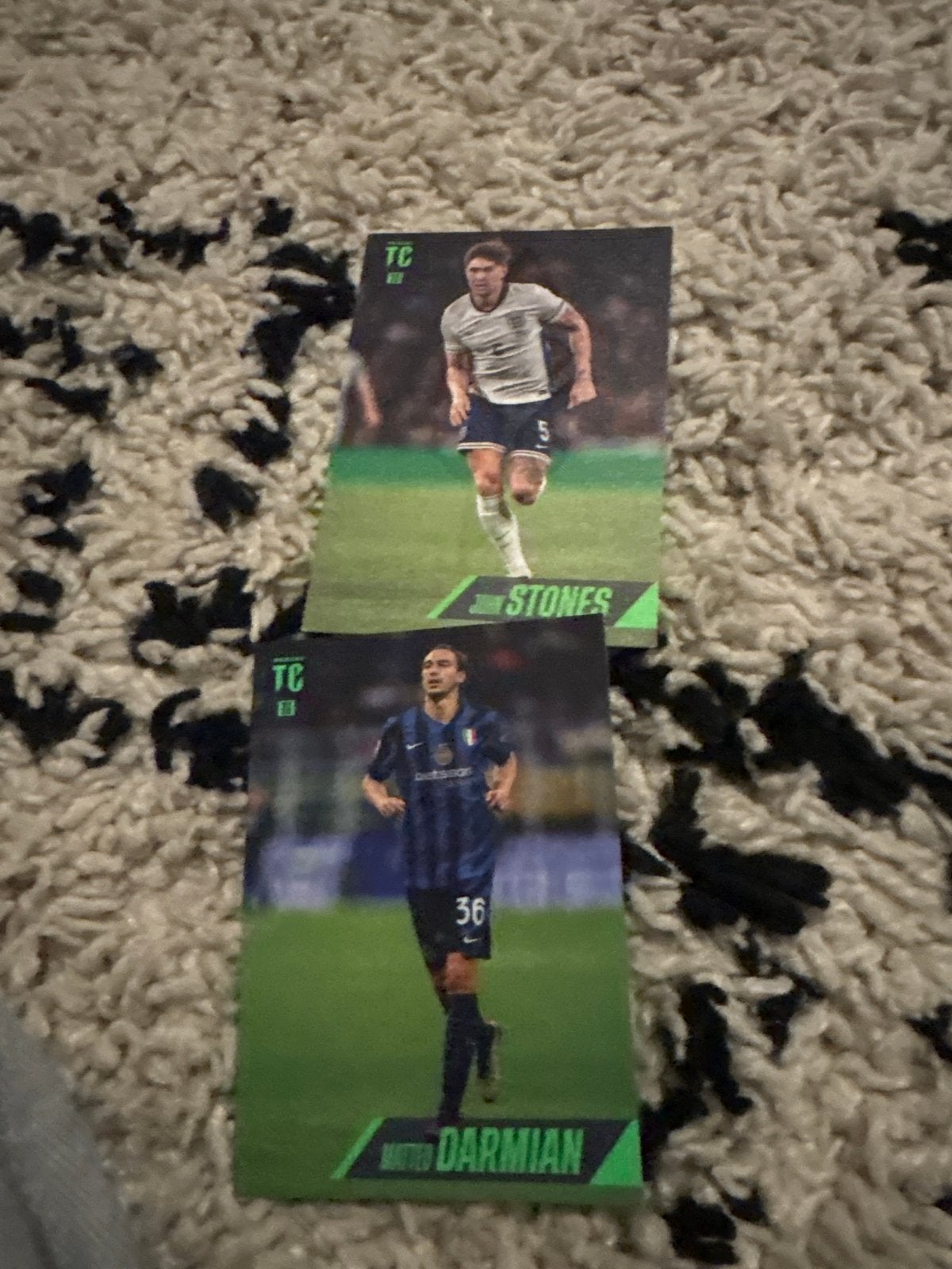 Panini Top Class 2023 John Stones & Matteo Darmian kaarten, Ophalen of Verzenden, Nieuw, Buitenlandse clubs, Spelerskaart