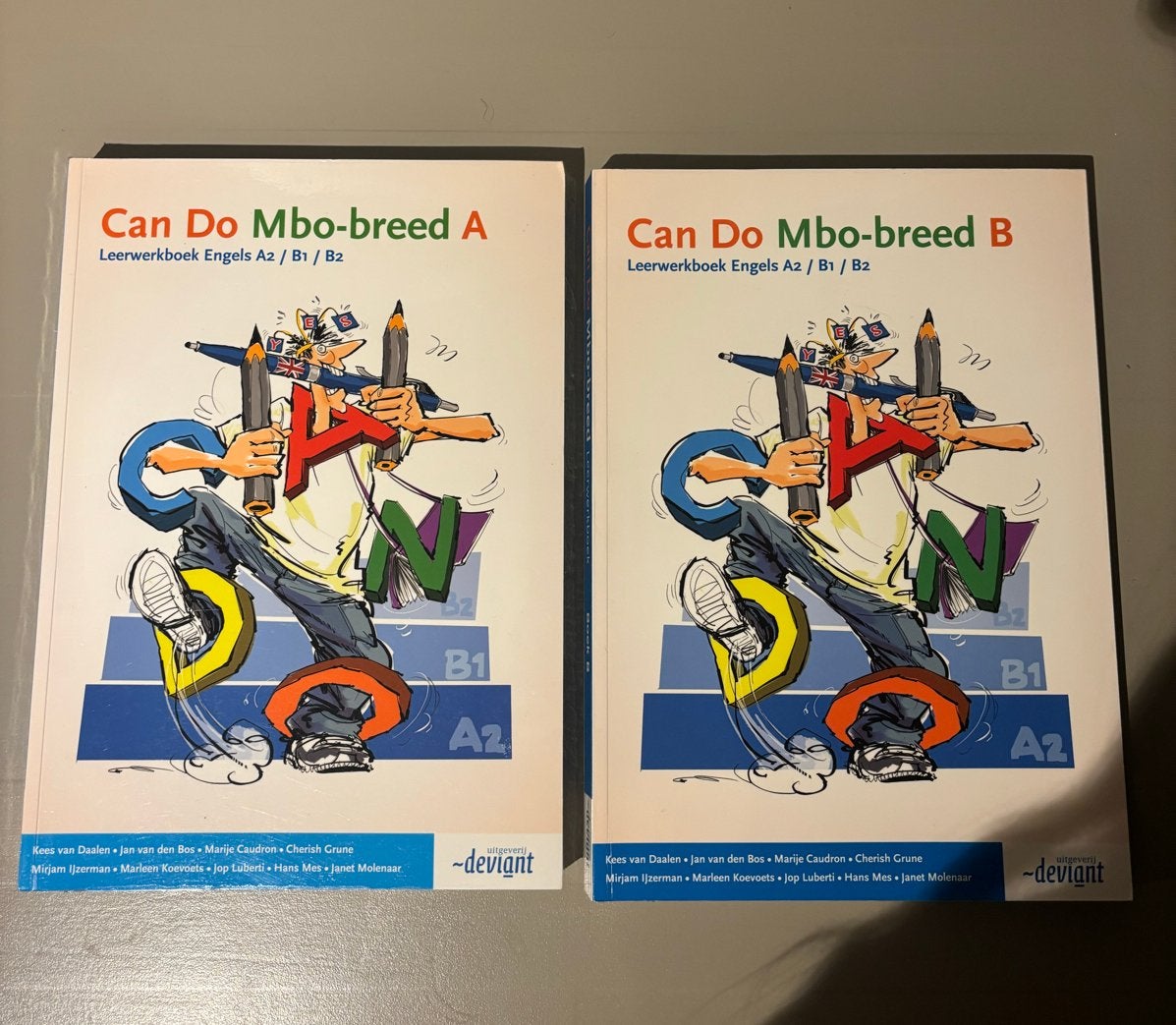 Can Do Mbo-breed A en B Leerwerkboek Engels A2/B1/B2, Ophalen of Verzenden, Zo goed als nieuw, Overige niveaus, Engels