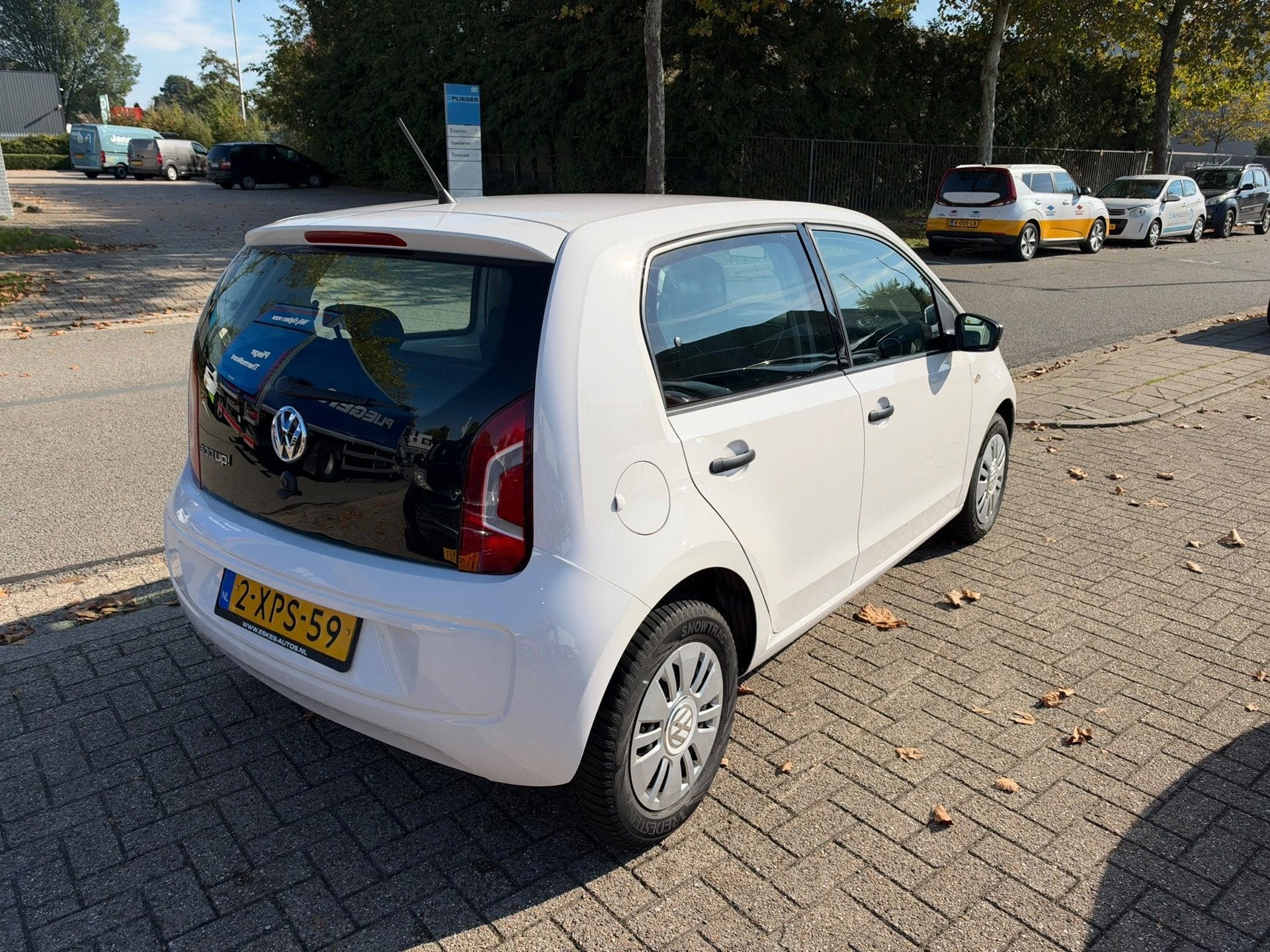 Volkswagen Up! 1.0 take up! BlueMotionm Airco, NAP, 1ste eig, Auto's, Stof, Up!, CNG (Aardgas), 4 stoelen