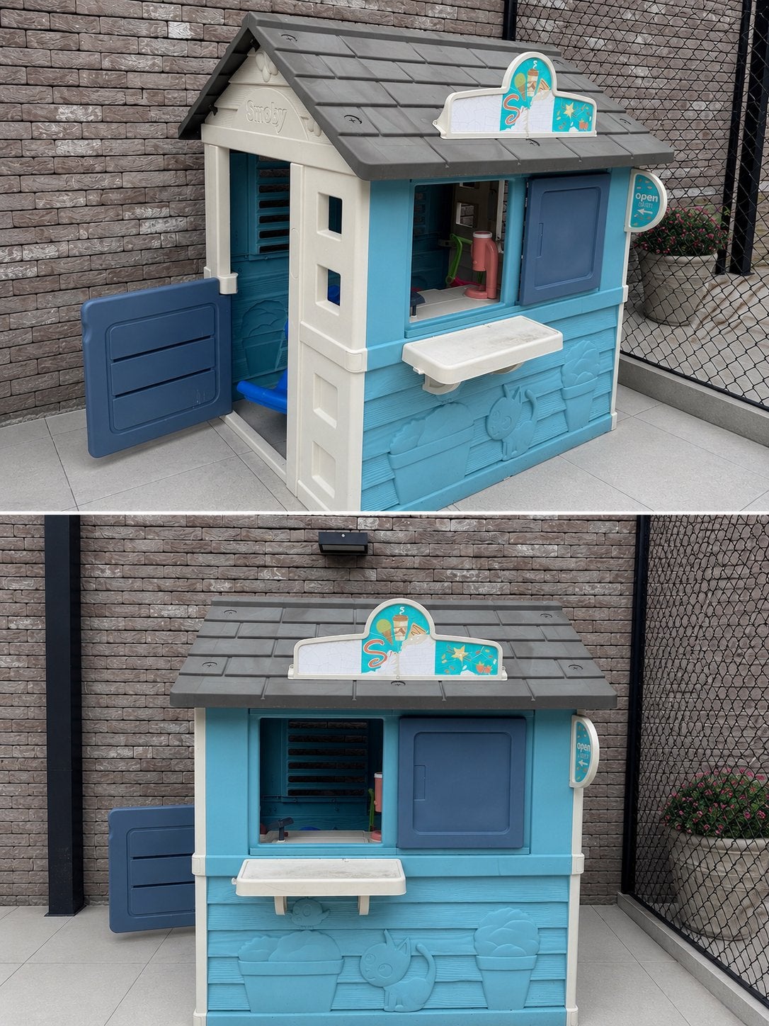 Speelhuis smoby, Ophalen, Zo goed als nieuw, Kunststof
