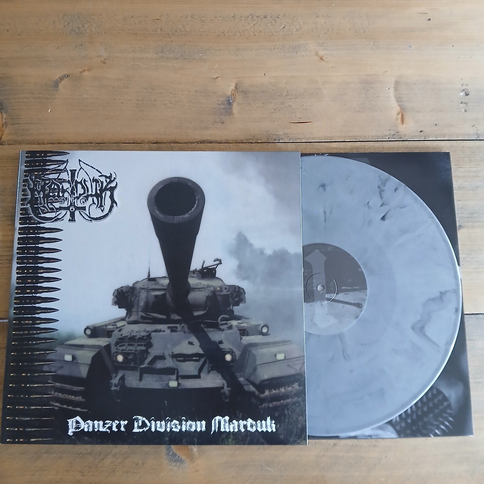 🔴 Marduk ☆ Panzer division Marduk • LP (Gemarmerd vinyl), LP, Beschermende buitenhoes, Ophalen of Verzenden, Zo goed als nieuw