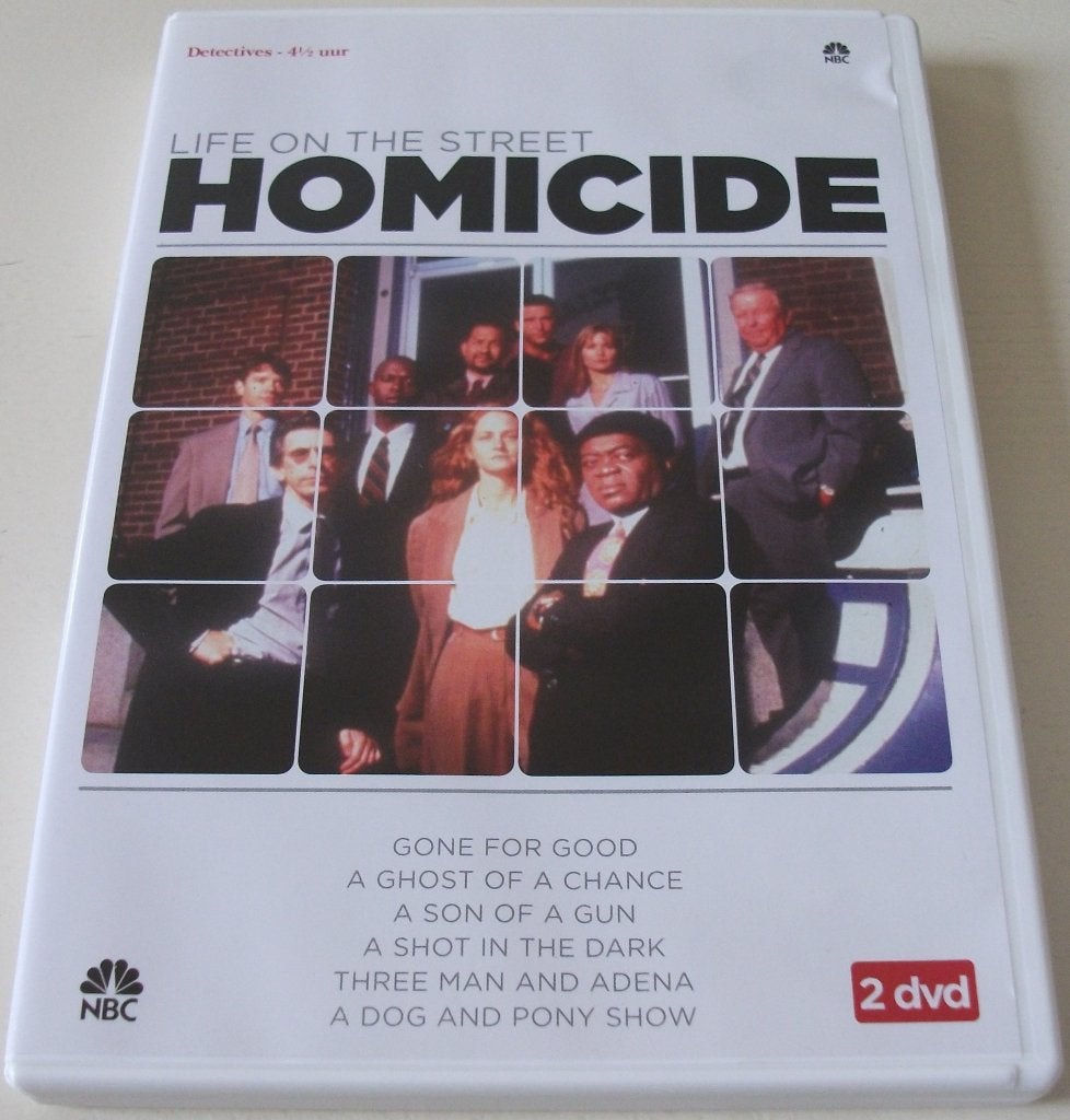 Dvd *** HOMICIDE: LIFE ON THE STREET *** 2-Disc Seizoen 1, Vanaf 12 jaar, Ophalen of Verzenden, Zo goed als nieuw, Thriller