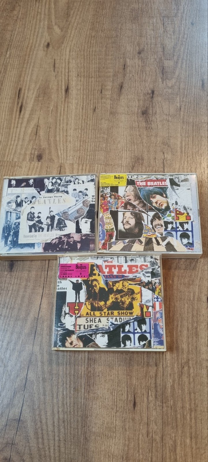The Beatles anthology 1 -2 -3  cd box, Ophalen of Verzenden, Gebruikt, Poprock, Boxset