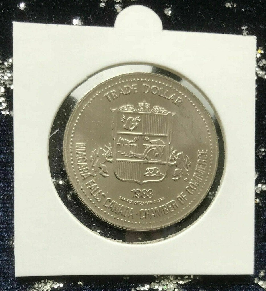 Canada - Ontario 1983 - Observation Platform - Trade Dollar, Verzenden, Noord-Amerika, Losse munt