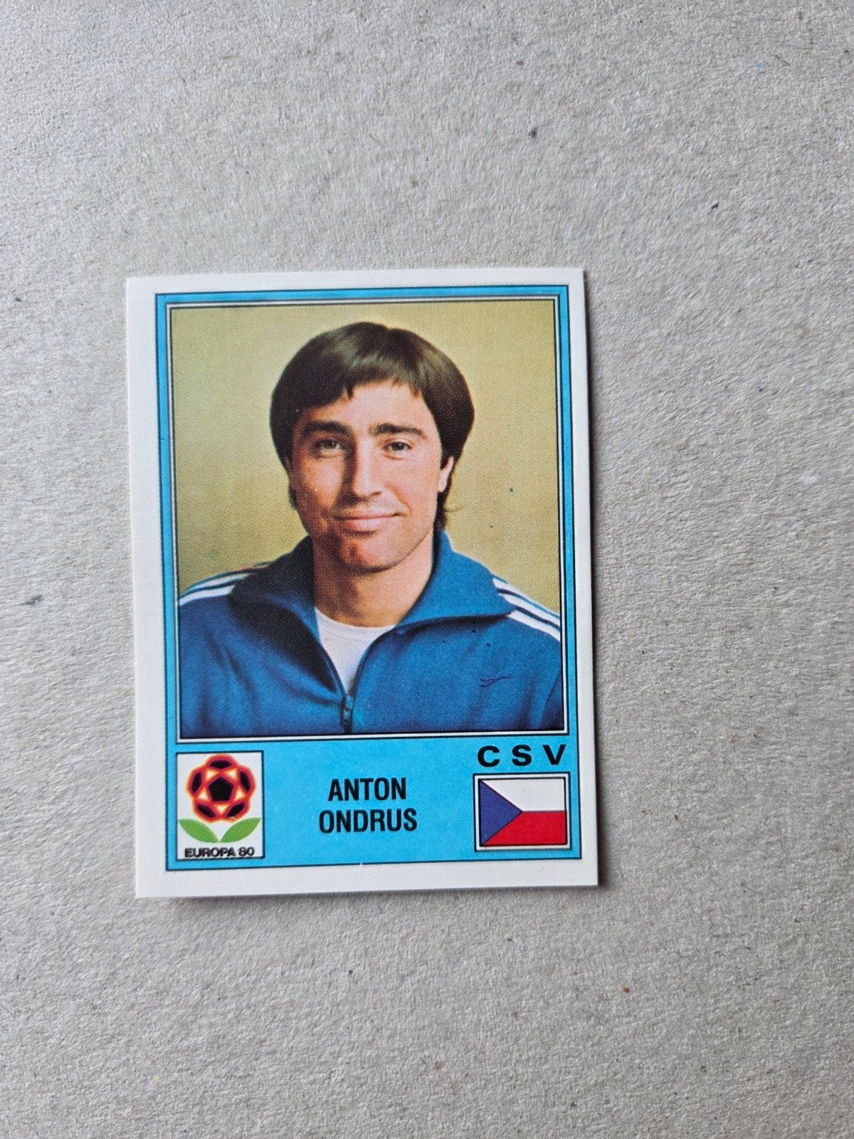 Panini EK 80, Verzamelen, Sportartikelen en Voetbal, Ophalen of Verzenden, Zo goed als nieuw, Buitenlandse clubs, Poster, Plaatje of Sticker