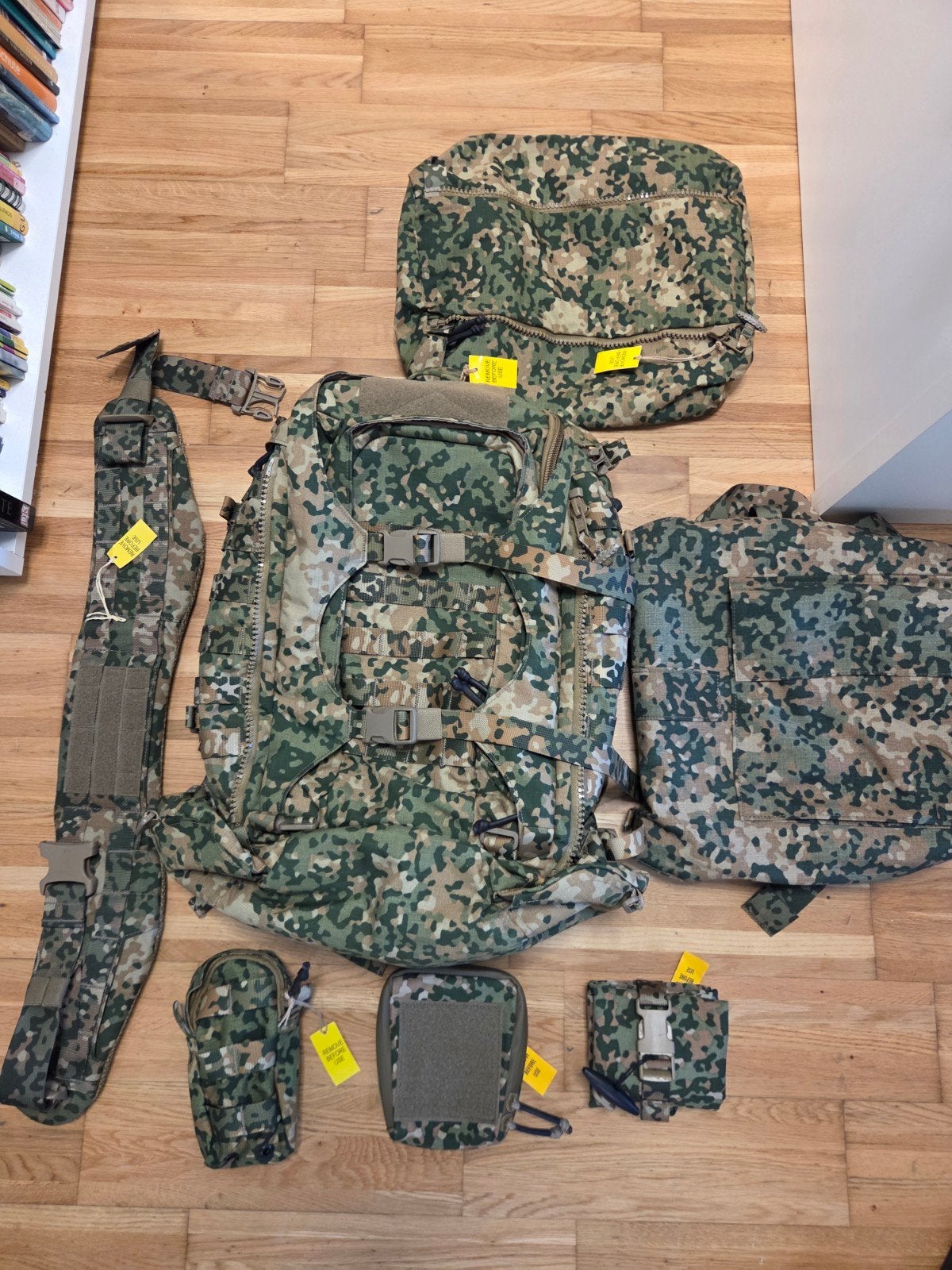 NFP VOSS 37L Rugzak Set - Nieuw met Pouches & Battlebelt etc, Verzamelen, Verzenden, Landmacht, Nederland, Overige typen
