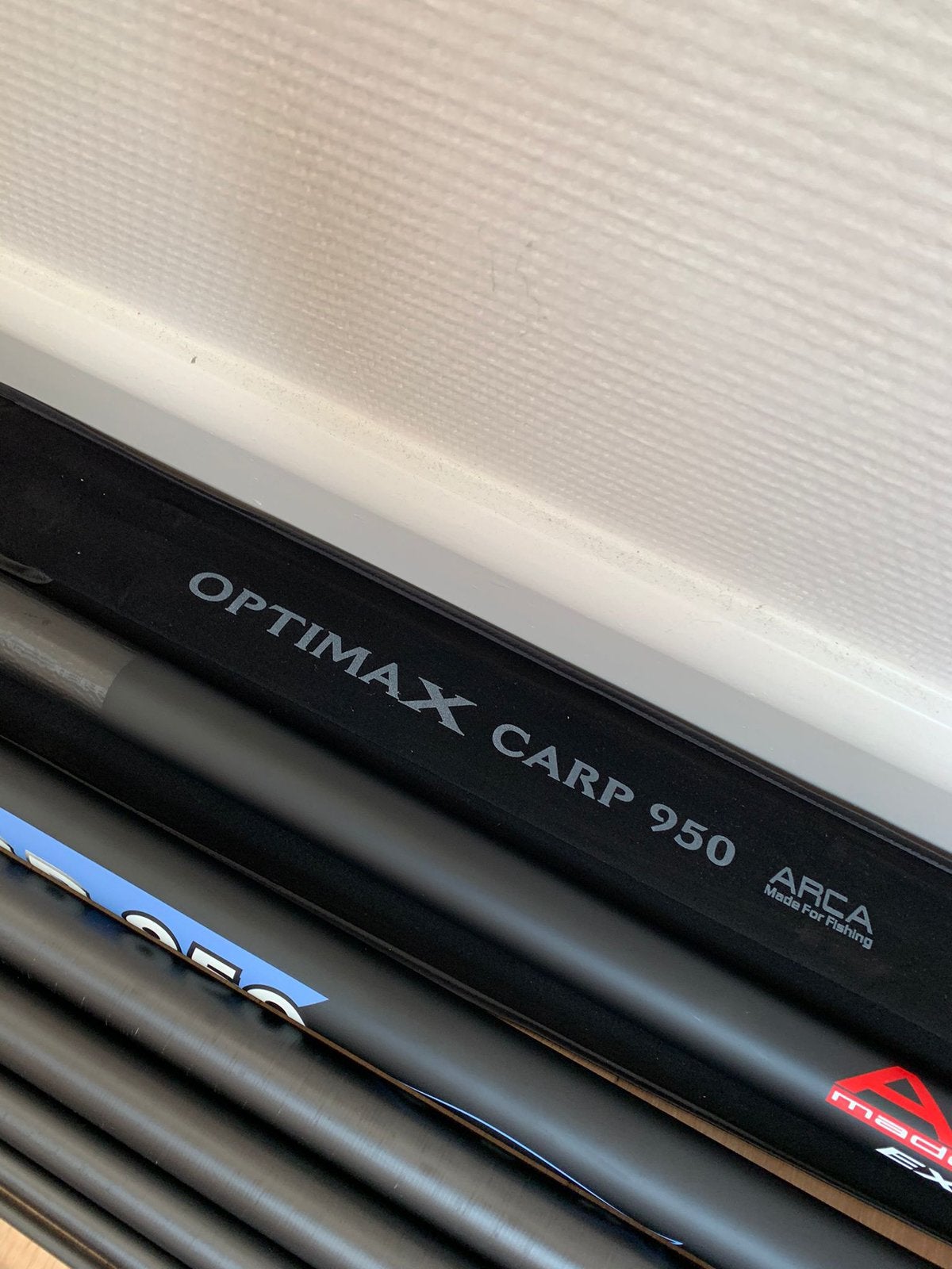 Nieuwe Arca Carp vaste hengel + extension + topset, 9.50m, Watersport en Boten, Arca, Nieuw, Ophalen of Verzenden, Arca