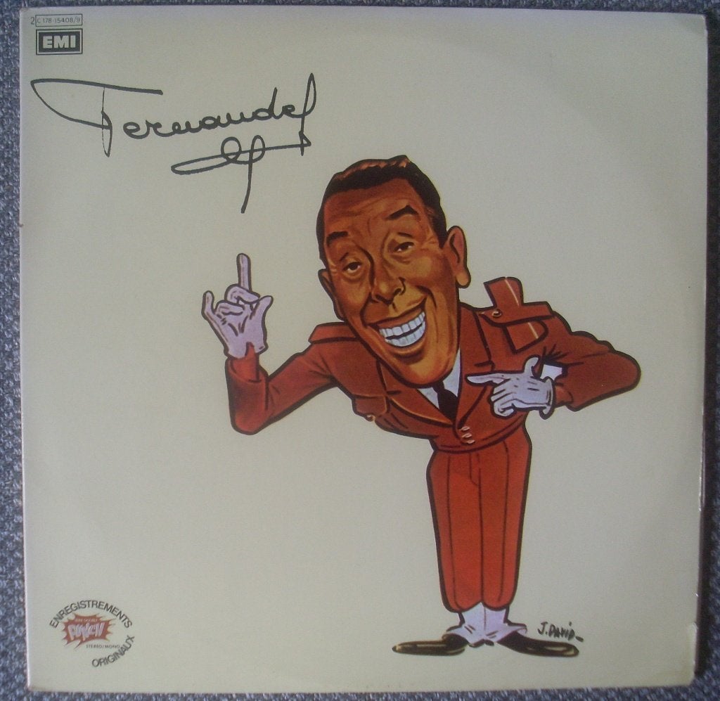 Fernandel - Felicie Aussie (2LP) chansons, LP, Pop, Ophalen of Verzenden, Zo goed als nieuw