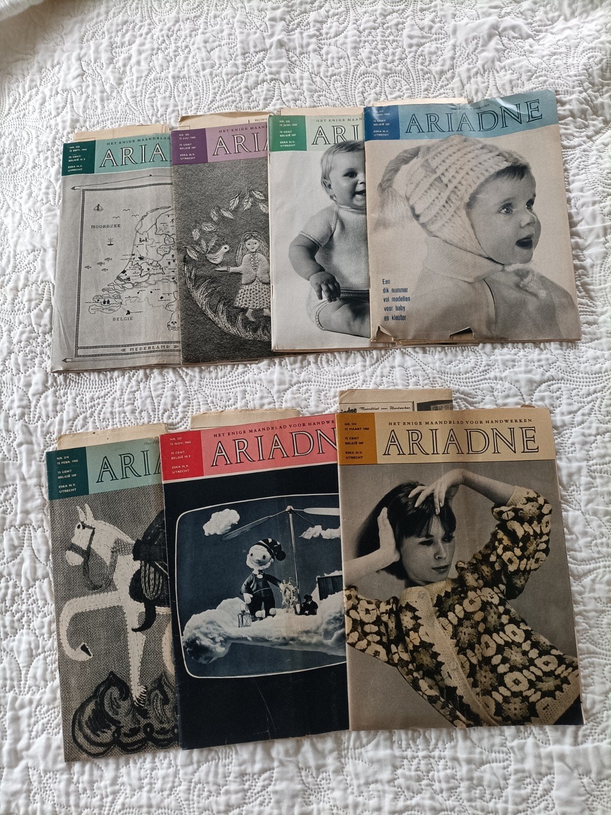 7x Ariadne 1965, Ophalen of Verzenden, 1960 tot 1980, Tijdschrift