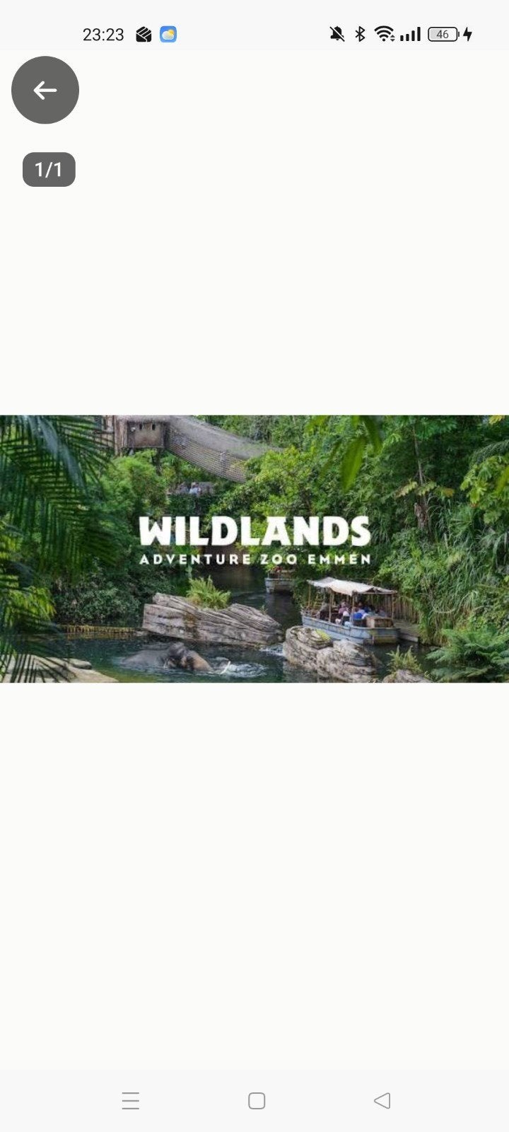 Wildlands 3 kaartjes te koop, Twee personen, Ticket of Toegangskaart