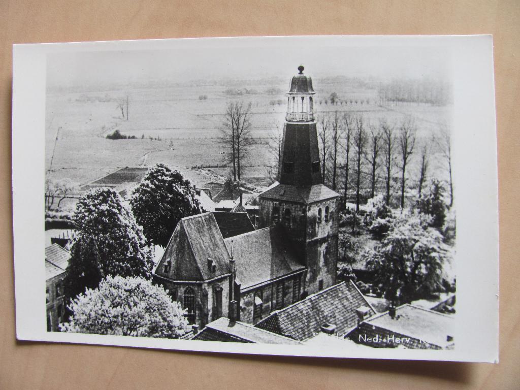 Silvolde fotokaart Ned. Herv. kerk, Ophalen of Verzenden, 1940 tot 1960, Gelderland