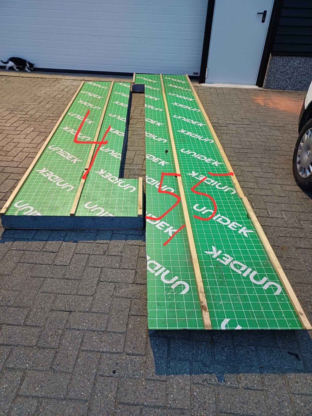 Unidek dakplaten, Overige materialen, Overige kleuren, Nieuw, 5 tot 10 m²
