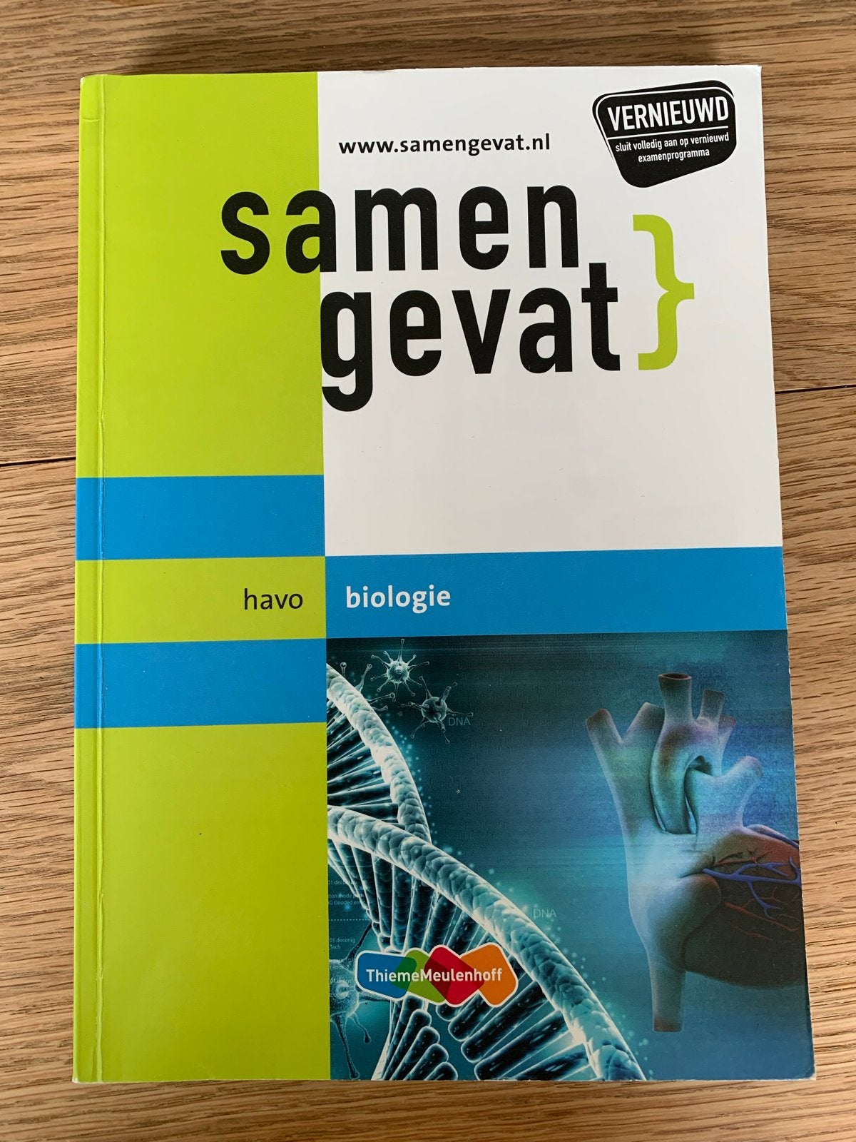 Samengevat Biologie HAVO - Vernieuwd Examenprogramma, Boeken, Ophalen, Zo goed als nieuw, HAVO, Biologie