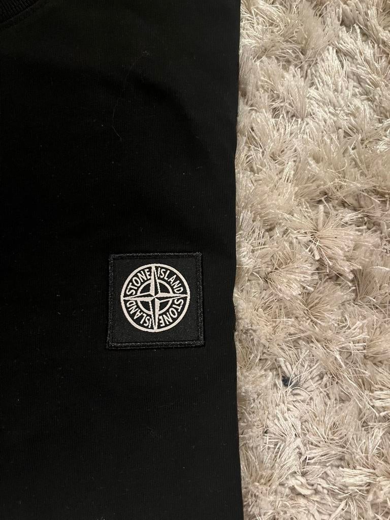 Stone Island T-shirt Zwart - Nieuw met labels, Ophalen of Verzenden, Zo goed als nieuw, Maat 48/50 (M), Zwart