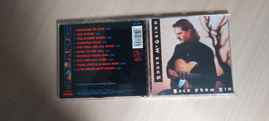 Roger McGuinn- Back from Rio CD (Byrds), Ophalen of Verzenden, Zo goed als nieuw