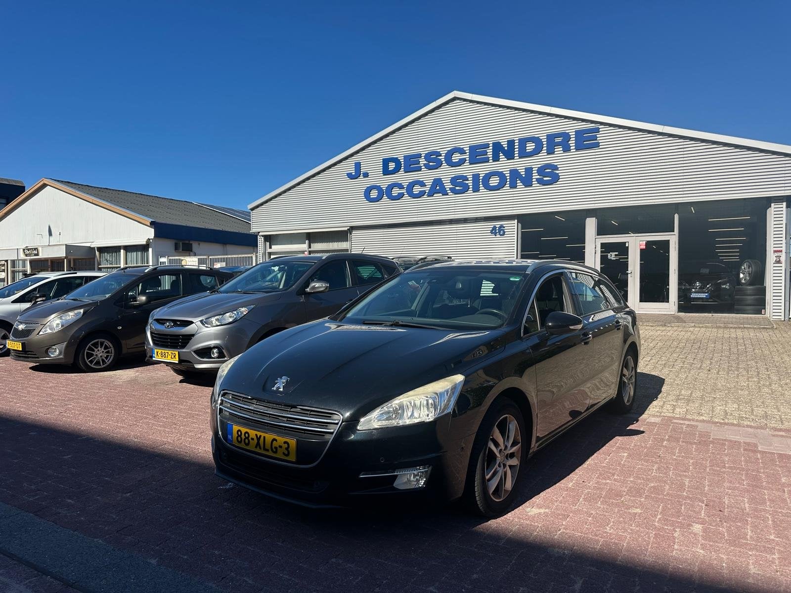 Peugeot 508 SW 1.6 THP Blue Lease Executive Climate C, Cruis, Auto's, Stof, Gebruikt, Zwart, Zwart