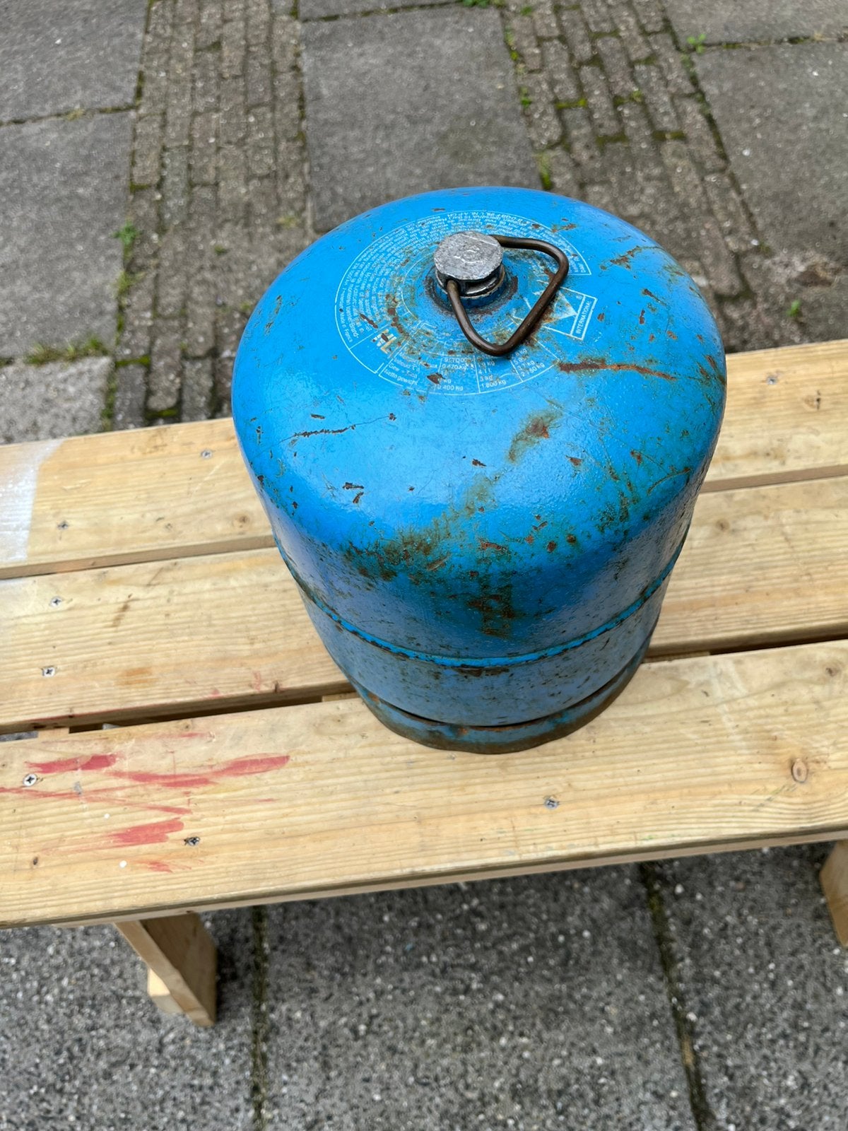 Campinggaz 907 voll camping gas gasfles, Ophalen, Zo goed als nieuw