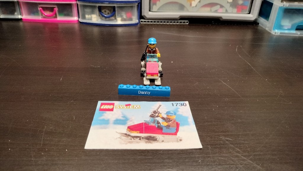 Lego 1730 Snow Scooter, Gebruikt, Lego, Ophalen of Verzenden, Compleet