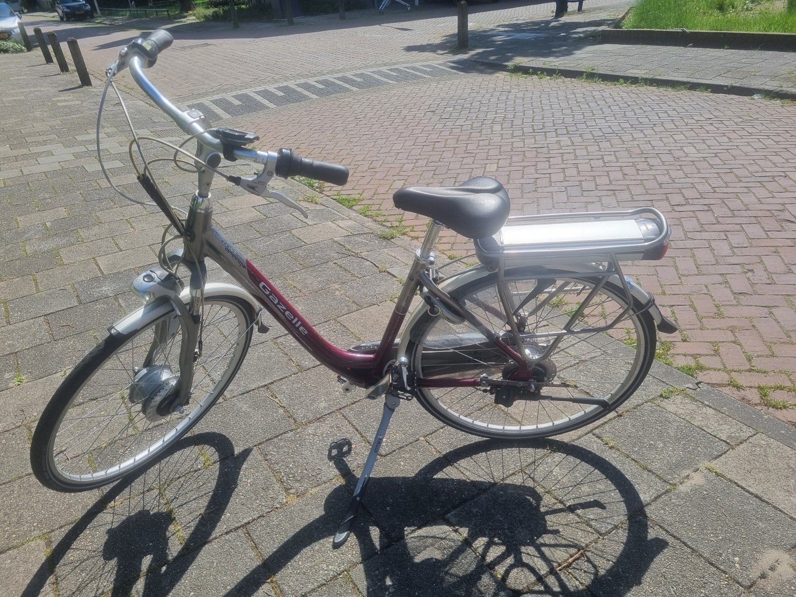 Gazelle  electrische fiets, Ophalen, 20 inch of meer, Gebruikt, Versnellingen