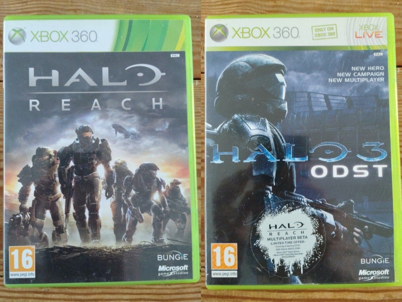 Halo Reach & Halo 3 ODST - Xbox 360 Games, Online, Gebruikt, Shooter, Ophalen of Verzenden
