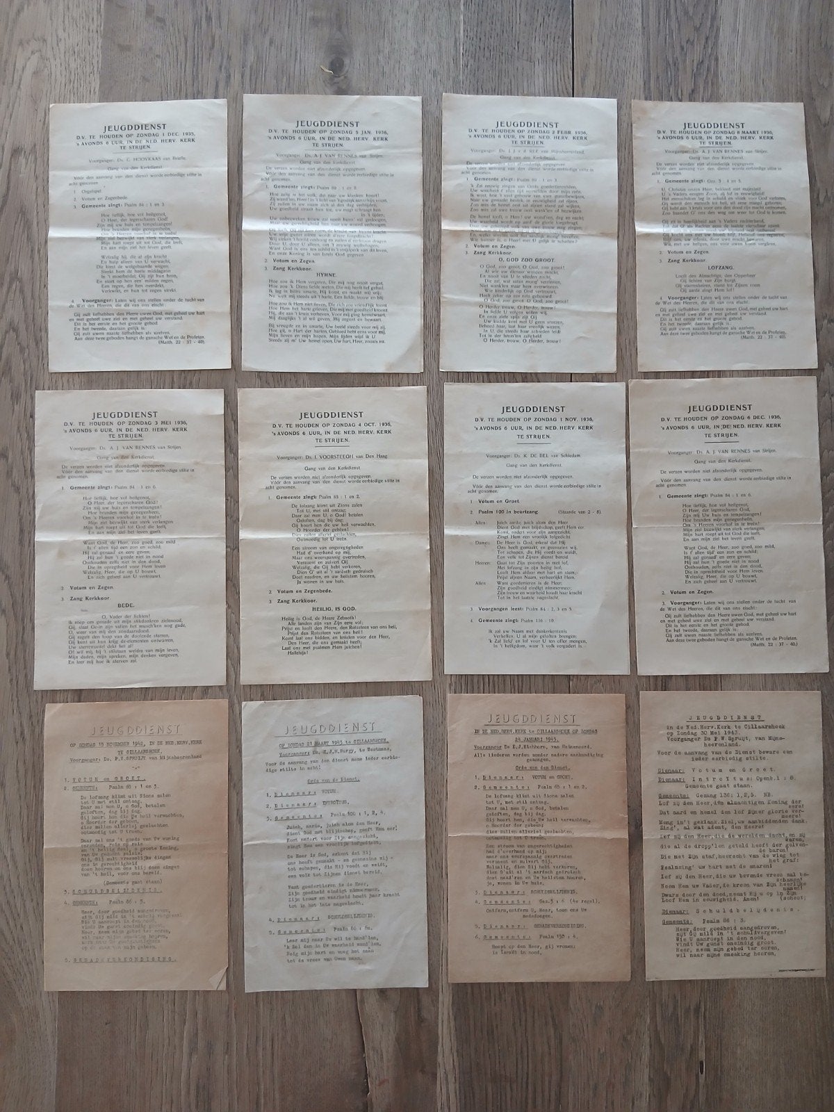 Liturgie Jeugddienst 1936, Ophalen of Verzenden, Overig