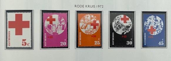 1972 Postfris 5x Rode Kruis NVPH 1015#1019, Ophalen of Verzenden, Na 1940, Postfris