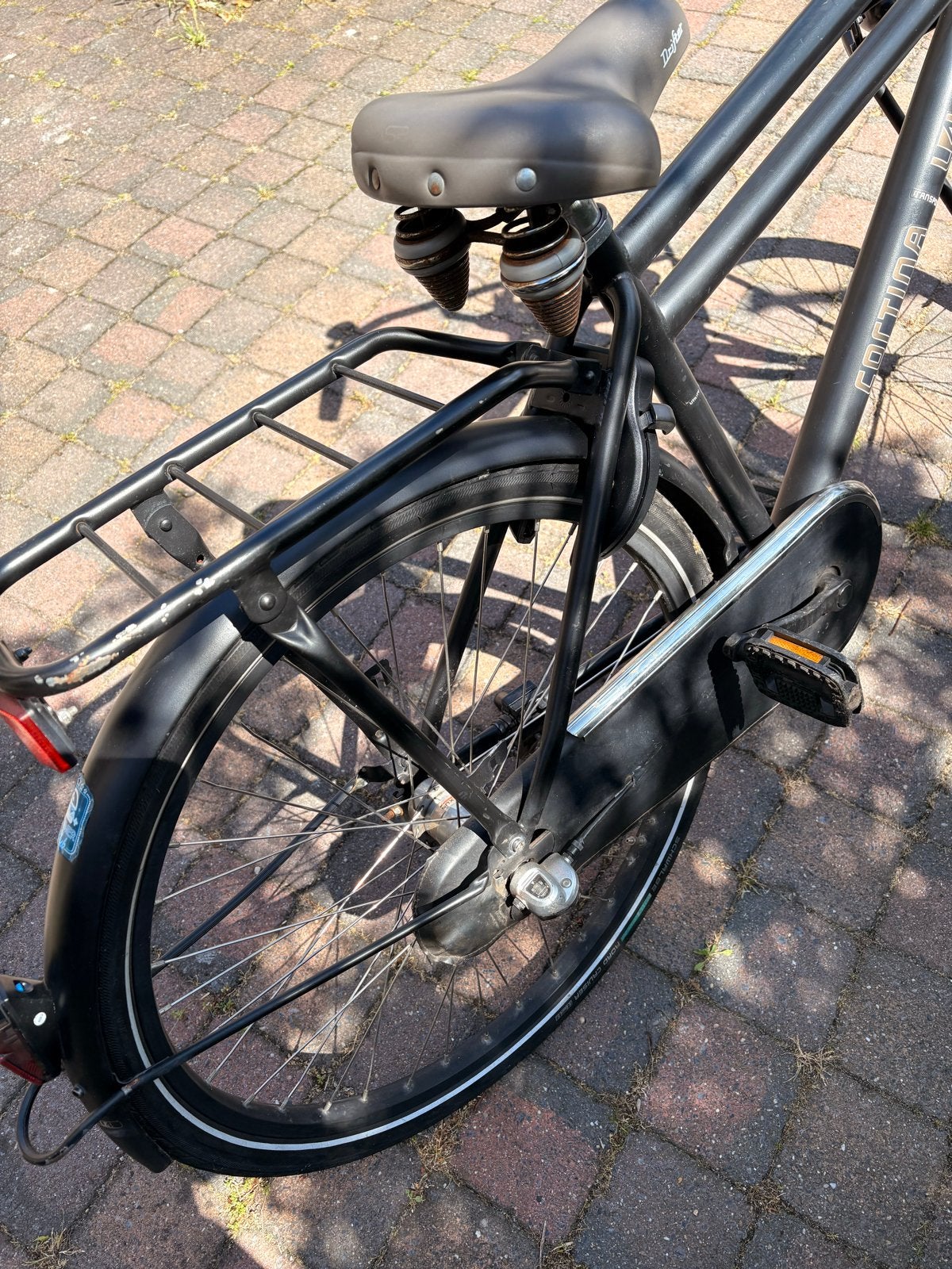 Cortina Transportfiets 26 inch met 3 versnellingen, Fietsen en Brommers, Fietsen | Dames | Damesfietsen, Ophalen of Verzenden