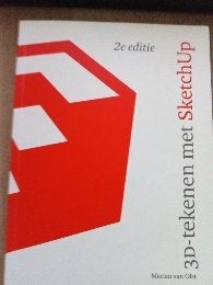 3D-tekenen met SketchUp - 2e editie, Ophalen of Verzenden, Zo goed als nieuw, Overige onderwerpen, Marian van Oba