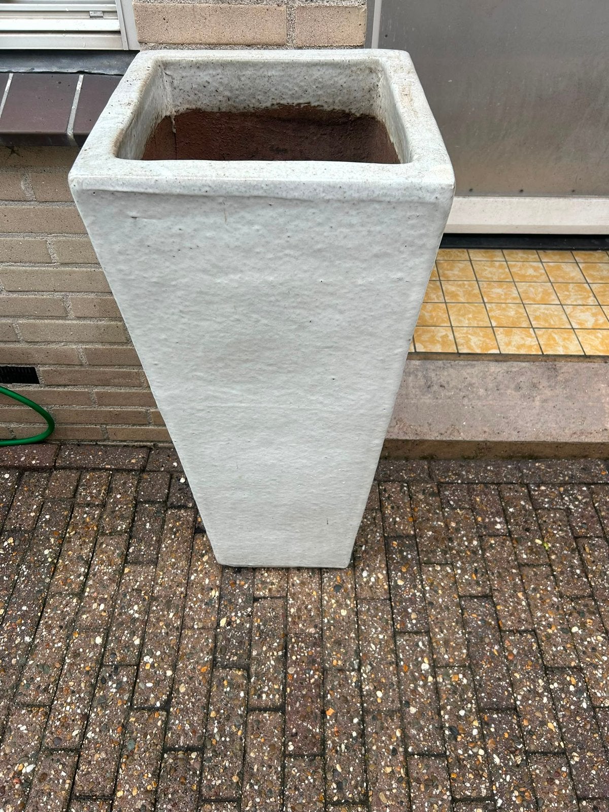 Plantenbakken geglazuurd, Tuin en Terras, Ophalen, Zo goed als nieuw, Rond, Steen