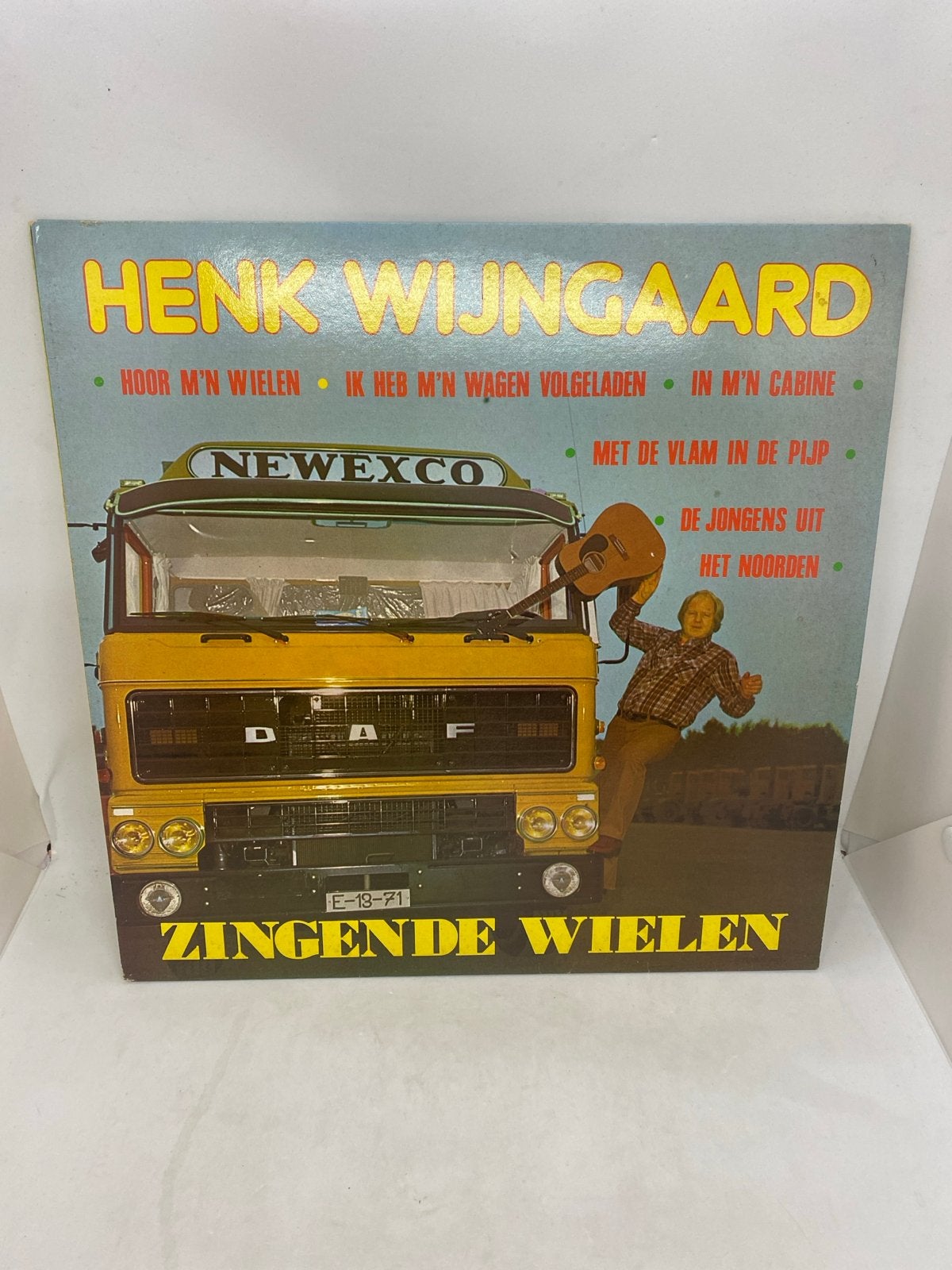 Henk Wijngaard - Zingende Wielen (LP, 1978), Cd's en Dvd's, LP, Gebruikt, Ophalen of Verzenden, Levenslied of Smartlap