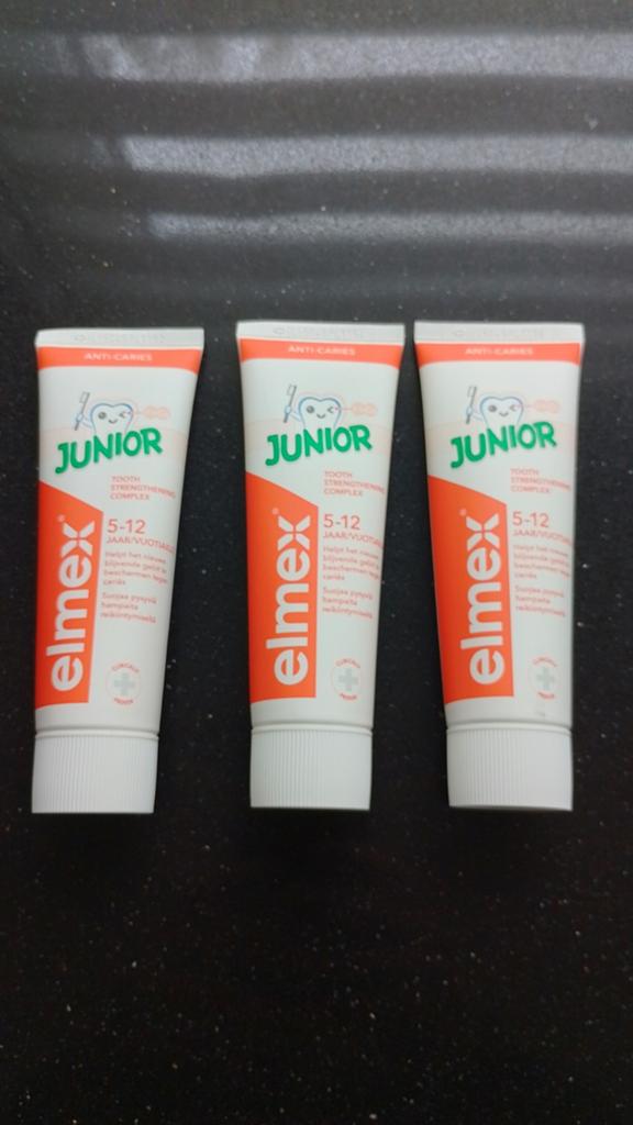 Elmex junior tandpasta, Ophalen of Verzenden, Nieuw, Overige typen