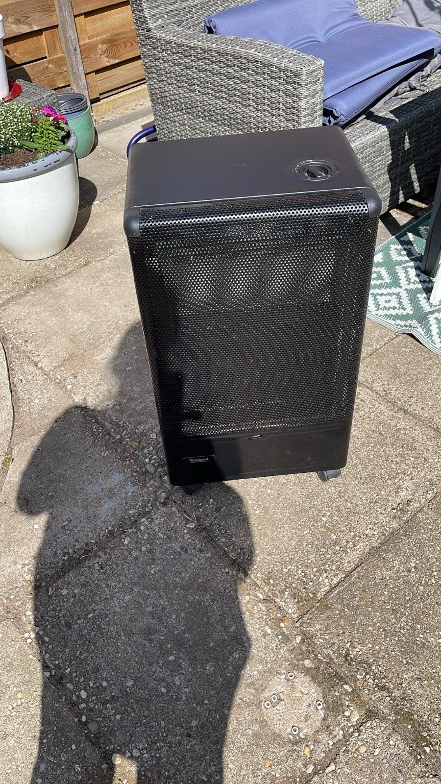 Z.g.a.n. Tooolland Gaskachel 4,2kW met drukregelaar, Huis en Inrichting, Kachels, Gas, Ophalen of Verzenden, Zo goed als nieuw