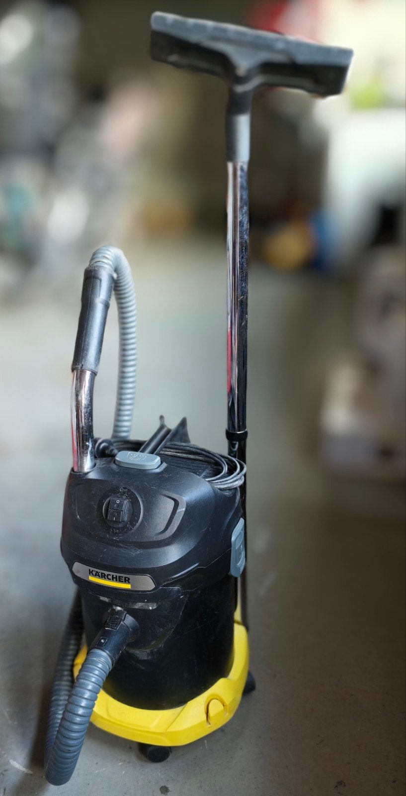 Kärcher AD 4 Premium as/bouw/puin/stof/zuiger, Doe-het-zelf en Verbouw, Reinigingsmachines, Ophalen, Gebruikt, Overige typen