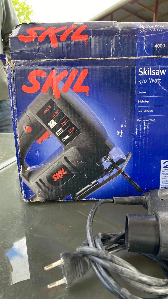 Skill decoupeerzaag, Ophalen, Zo goed als nieuw, Minder dan 150 ampère, Elektroden