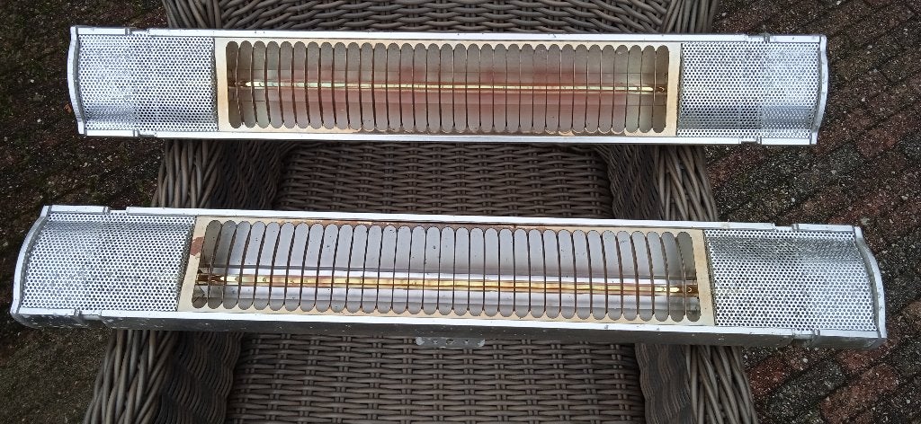 terras verwarming, Tuin en Terras, Ophalen, Gebruikt, Elektrisch, Wand