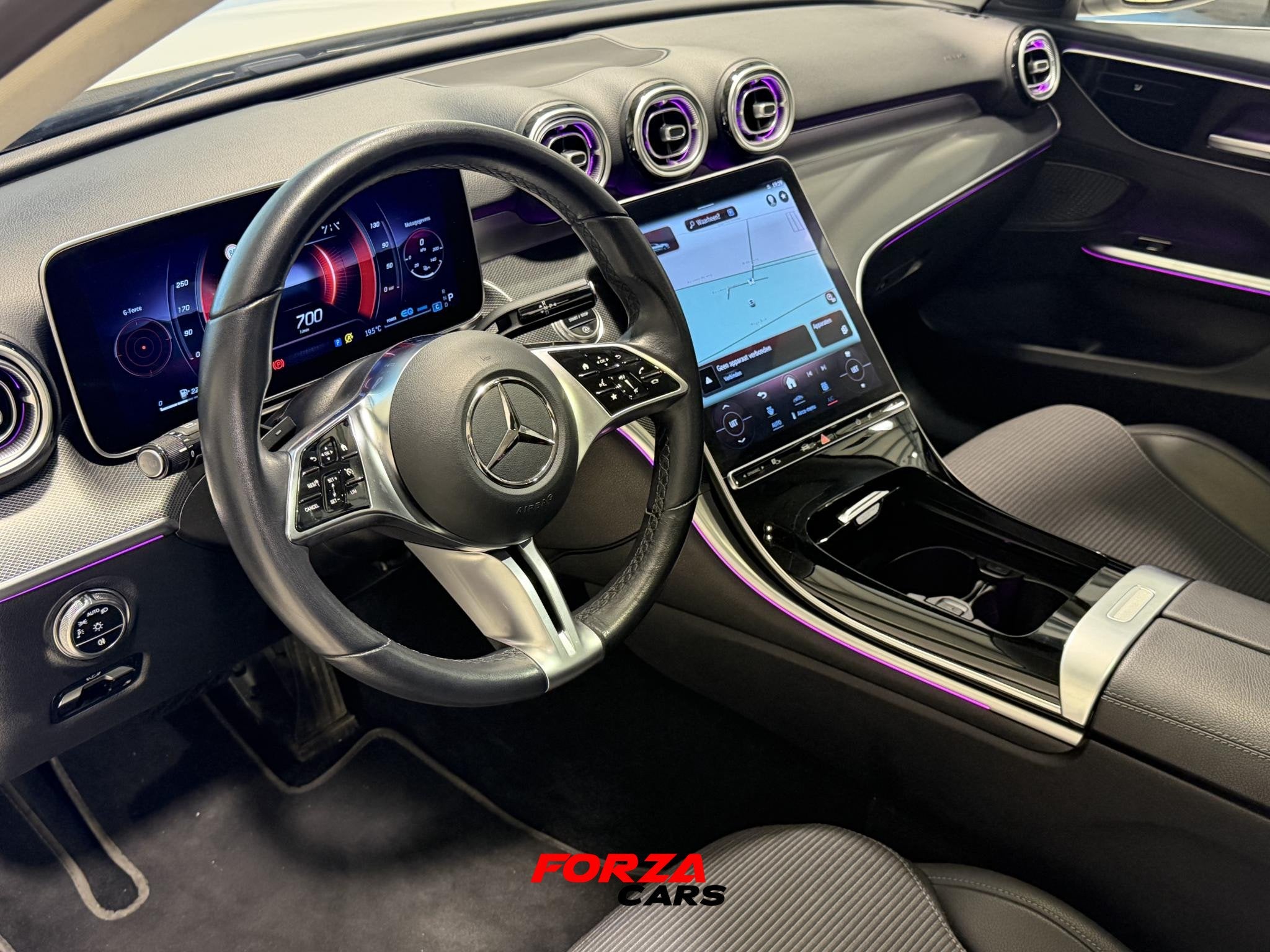 Mercedes-Benz C-klasse 180 Avantgarde | LED | Camera | Dodeh, Auto's, Automaat, 4 cilinders, Wit, Bedrijf