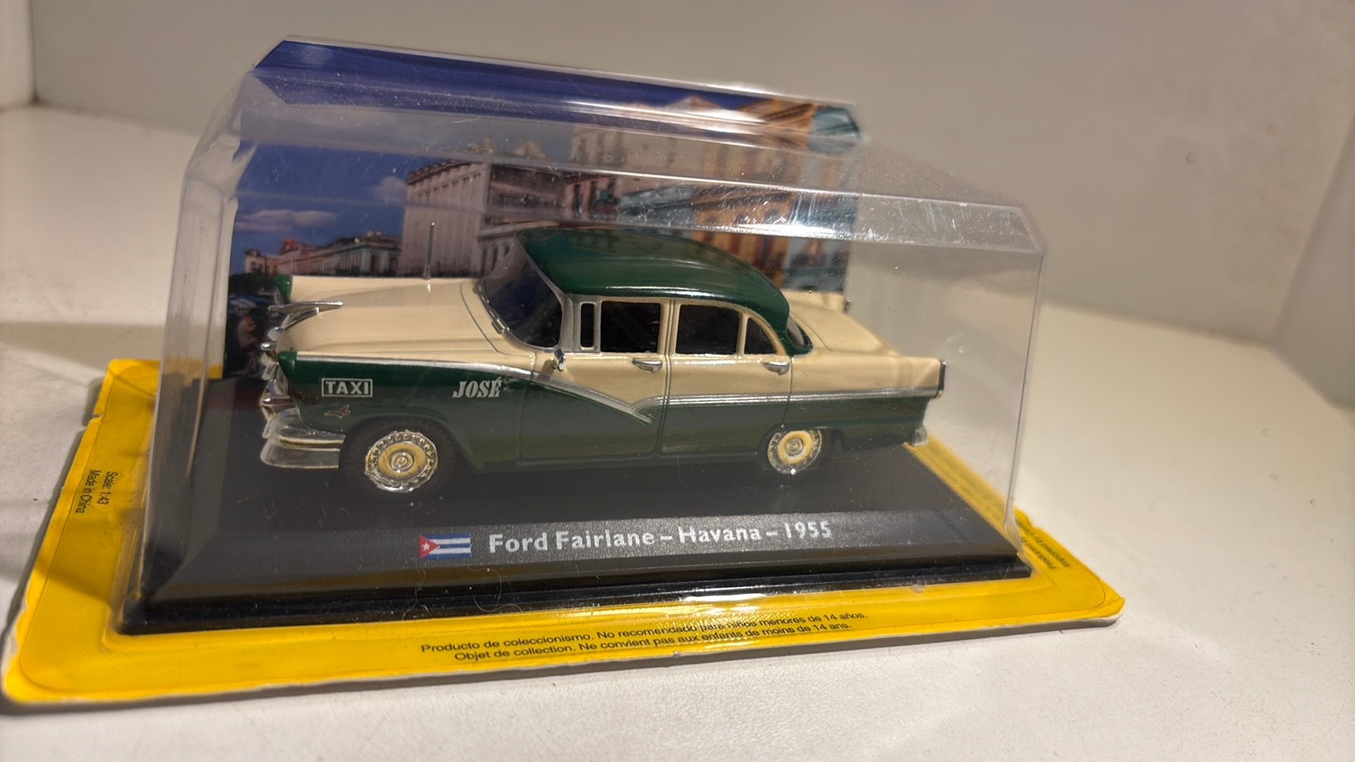 Ford fairlane havana taxi 1955 atlas 1.43, Overige merken, Auto, Ophalen of Verzenden, A
