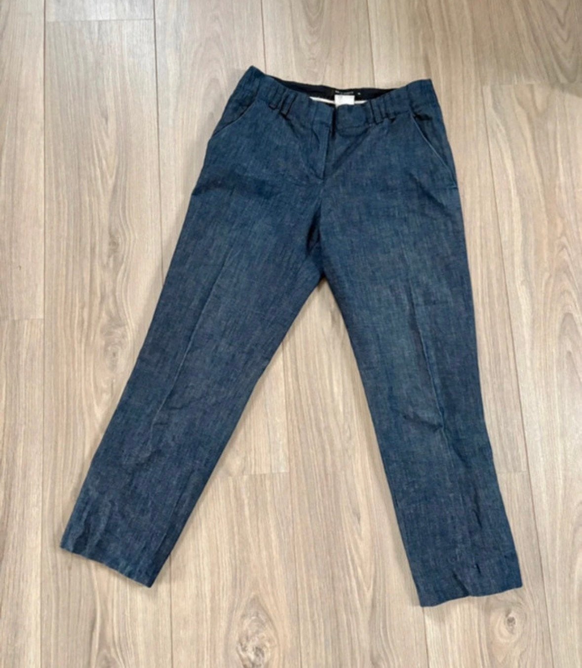 Grijsblauwe Etro broek - maat IT40, Kleding | Dames, Blauw, Ophalen of Verzenden, Zo goed als nieuw, Maat 36 (S)