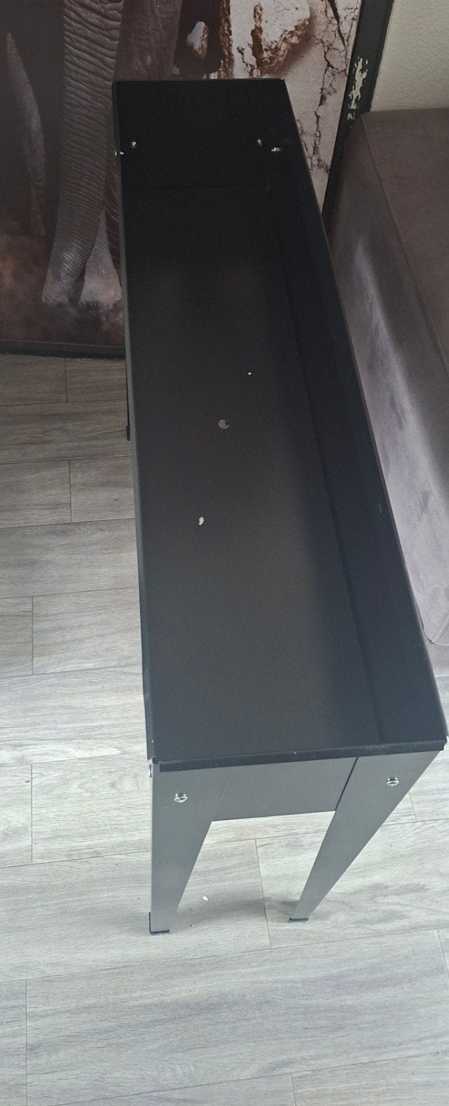 Leuke ijzeren plantenbak, zwart, 100x20x80 cm, Ophalen, 100 cm of meer, Nieuw, 60 cm of meer