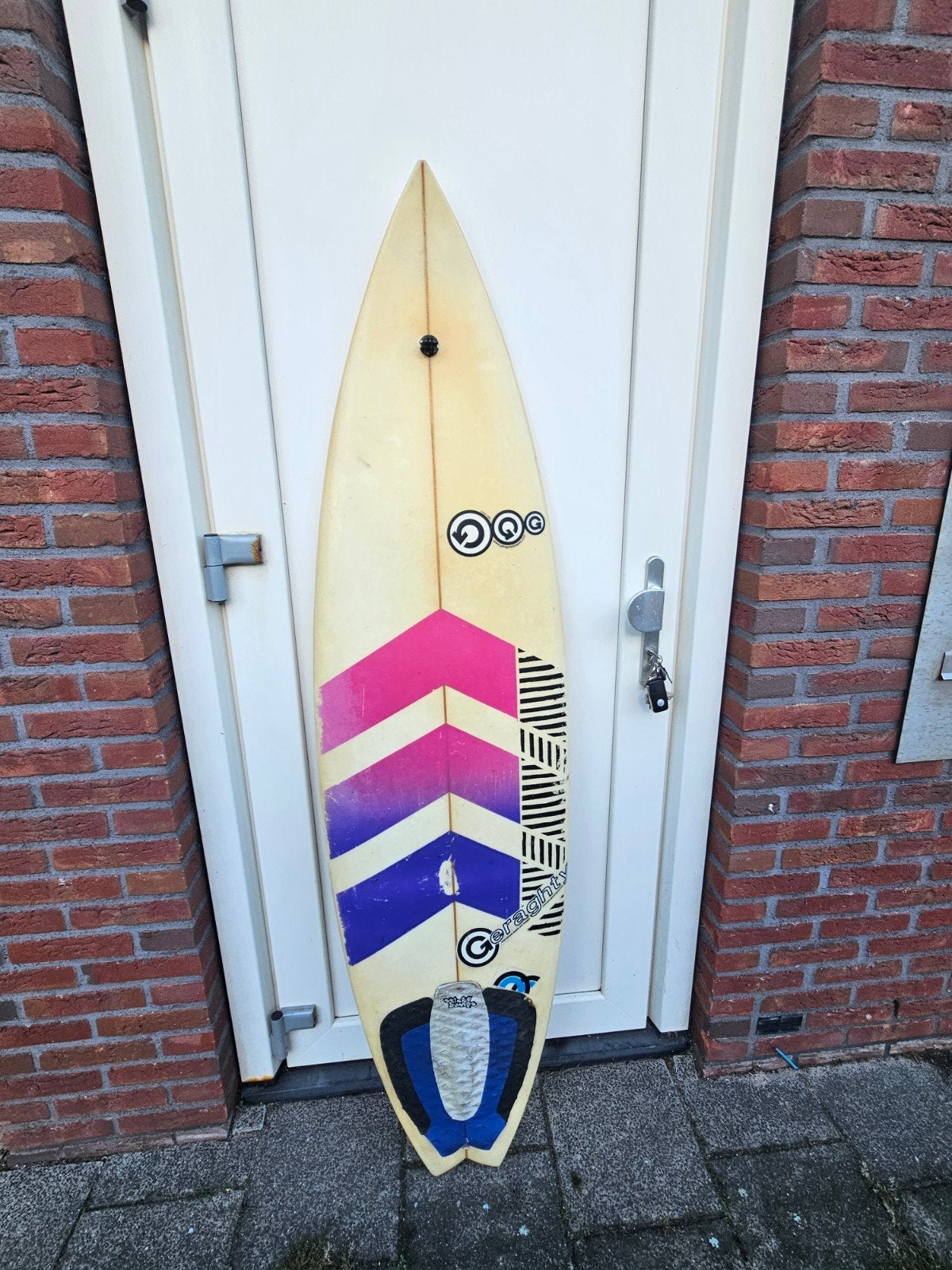 Surfplank (175-180cm) - Lek en beschadigd - Decoratie, Ophalen, Gebruikt, Shortboard