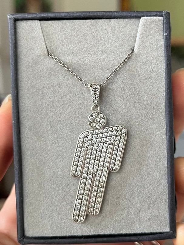 OG real blohsh ketting!!! Zeldzaam, Ophalen of Verzenden, Zo goed als nieuw, Zilver, Zilver