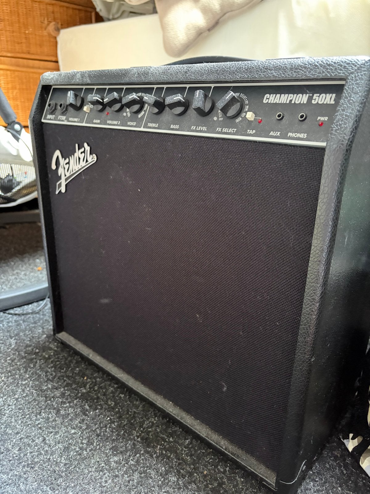 Fender Champion 50XL Gitaarversterker, Ophalen, Zo goed als nieuw, Gitaar, 50 tot 100 watt