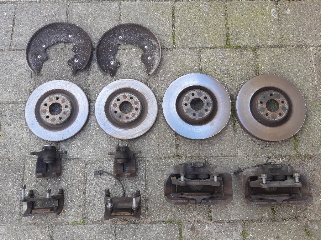 Audi remmenset, Ophalen, Gebruikt, Audi