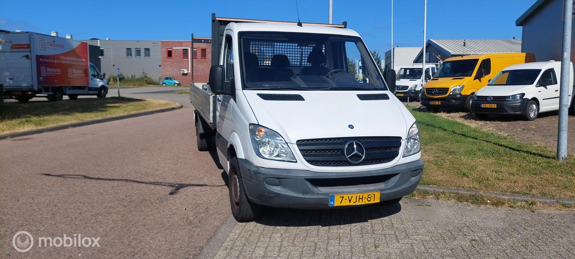 Mercedes Sprinter 313 2.2 CDI 432 PICKUP OPEN LAADBAK AIRCO, Auto's, Bestelauto's, Achterwielaandrijving, Gebruikt, 4 cilinders