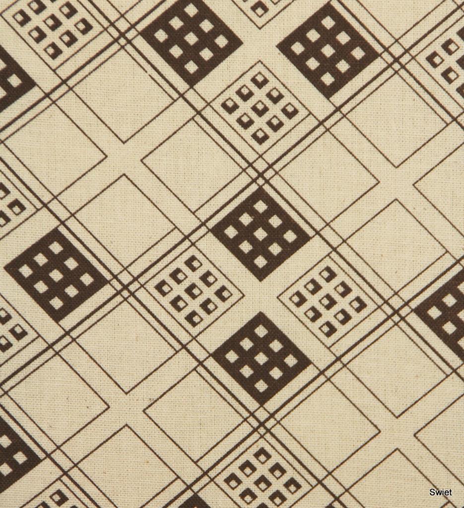 10965 Originele vintage retro stof stoffen gordijnstof Swiet, Overige kleuren, 120 cm of meer, Ophalen of Verzenden, Katoen
