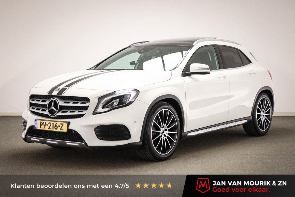 Mercedes-Benz GLA-klasse 250 White Art | RECARO SCHAALSTOELE, Auto's, Mercedes-Benz, 730 kg, Gebruikt, 4 cilinders, Met garantie (alle)