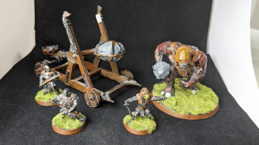Mordor War Catapult - Metal, Ophalen of Verzenden, Historisch